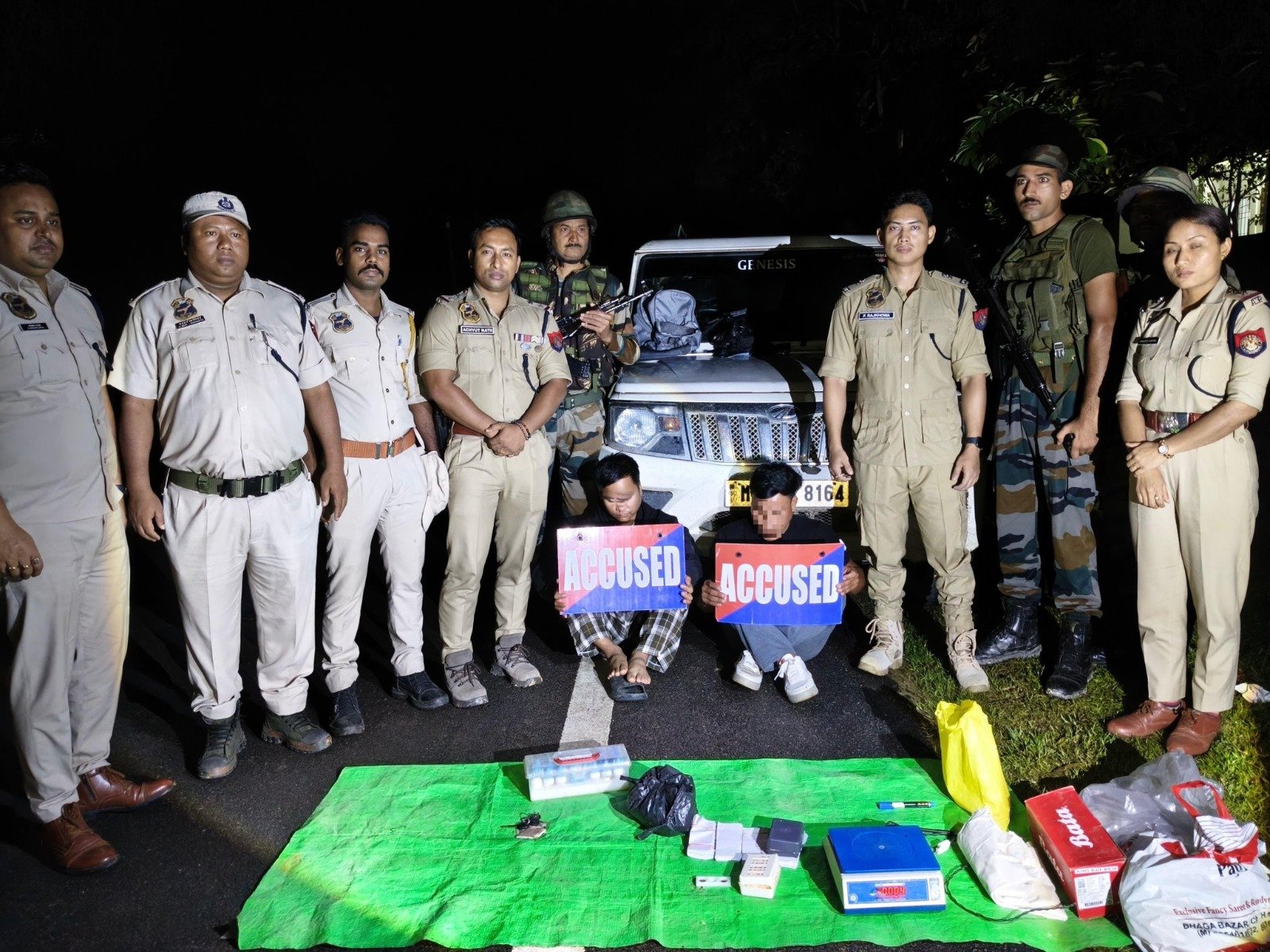 Major Drug Bust in Assam’s Cachar: Narcotics Worth Rs 2 Crore Seized
